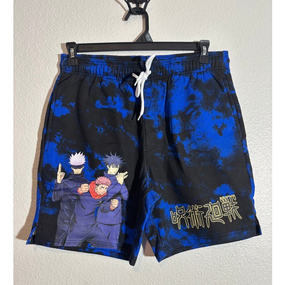 Hot Topic Jujutsu Kaisen Men's Size M Graphic Shorts Anime Manga Crunchyroll